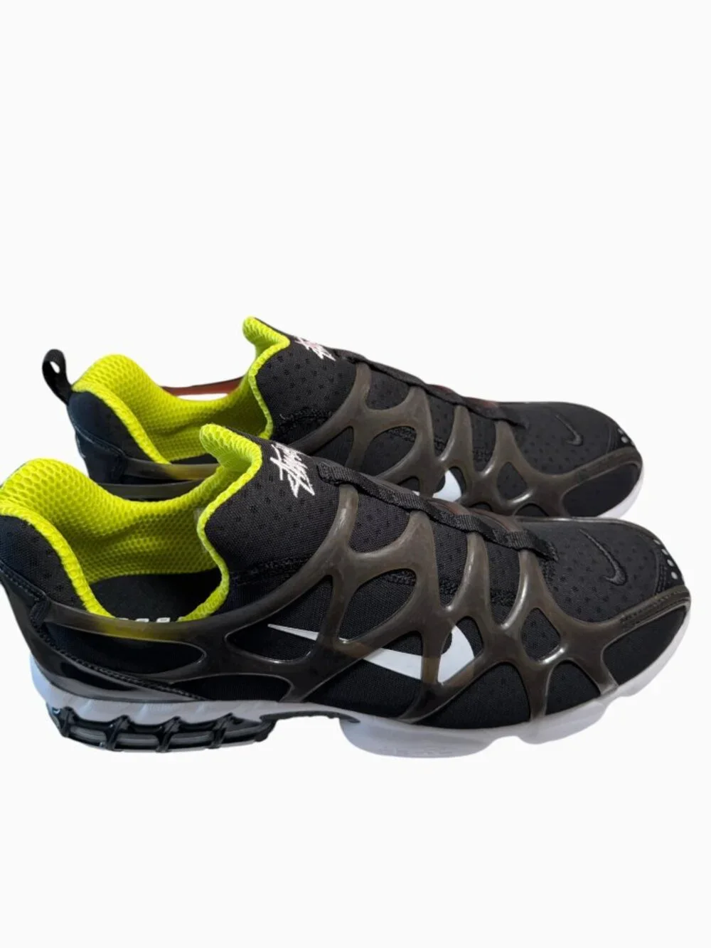 Nike x Stüssy Air Zoom Spiridon KK Black Volt Men's 11.5 New